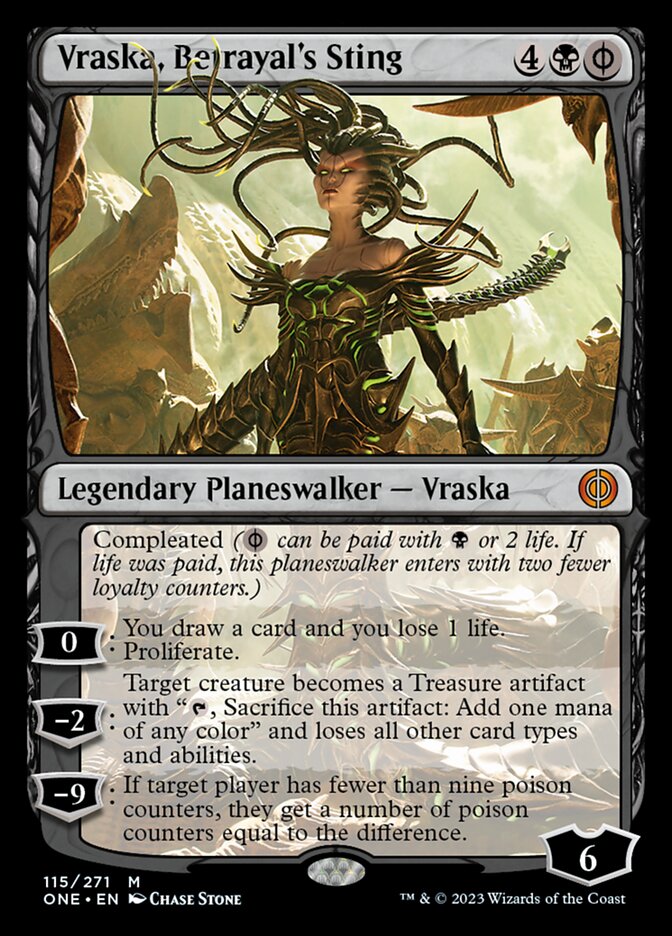 Vraska, Betrayal's Sting [Phyrexia: All Will Be One] | Grognard Games