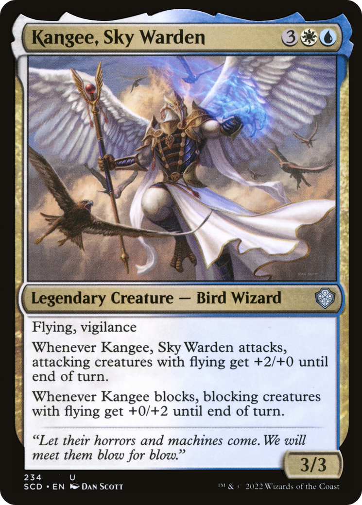 Kangee, Sky Warden [Starter Commander Decks] | Grognard Games