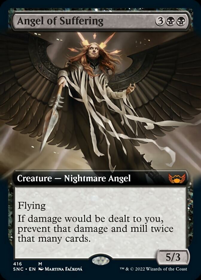 Angel of Suffering (Extended Art) [Streets of New Capenna] | Grognard Games