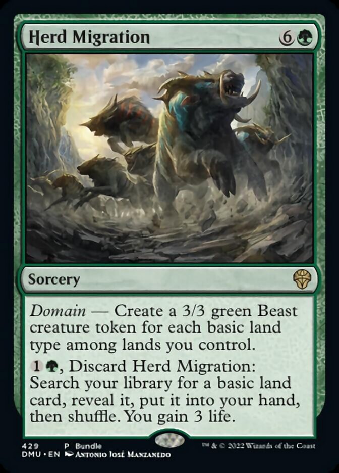 Herd Migration (Bundle) [Dominaria United] | Grognard Games