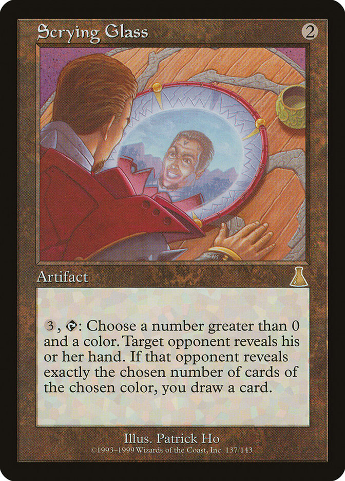 Scrying Glass [Urza's Destiny] | Grognard Games