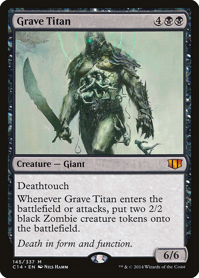 Grave Titan [Commander 2014] | Grognard Games
