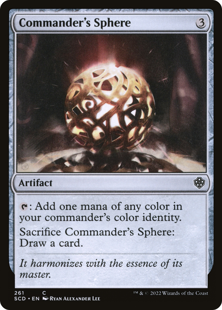 Commander's Sphere [Starter Commander Decks] | Grognard Games