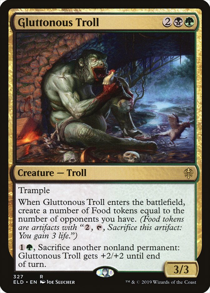 Gluttonous Troll [Throne of Eldraine] | Grognard Games