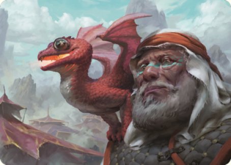 Dragon Whelp Art Card [Dominaria United Art Series] | Grognard Games