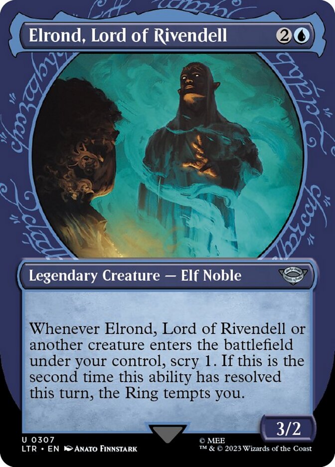 Elrond, Lord of Rivendell (Showcase Ring Frame) [The Lord of the Rings: Tales of Middle-Earth] | Grognard Games
