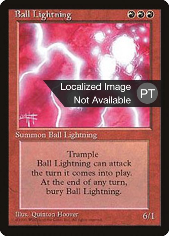 Ball Lightning [Fourth Edition (Foreign Black Border)] | Grognard Games