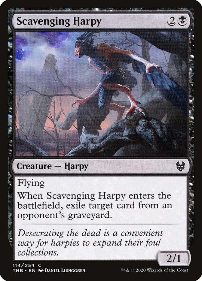 Scavenging Harpy [Theros Beyond Death] | Grognard Games