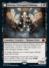 Jerren, Corrupted Bishop // Ormendahl, the Corrupted [Innistrad: Midnight Hunt] | Grognard Games