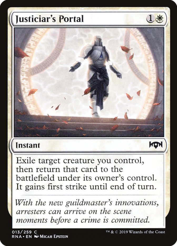 Justiciar's Portal [Ravnica Allegiance] | Grognard Games