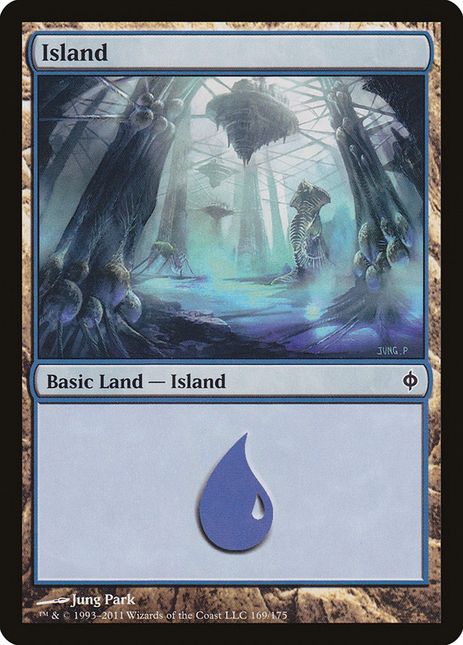 Island (169) [New Phyrexia] | Grognard Games