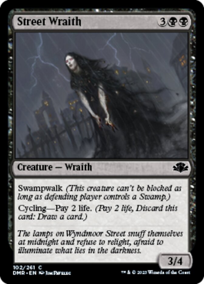 Street Wraith [Dominaria Remastered] | Grognard Games