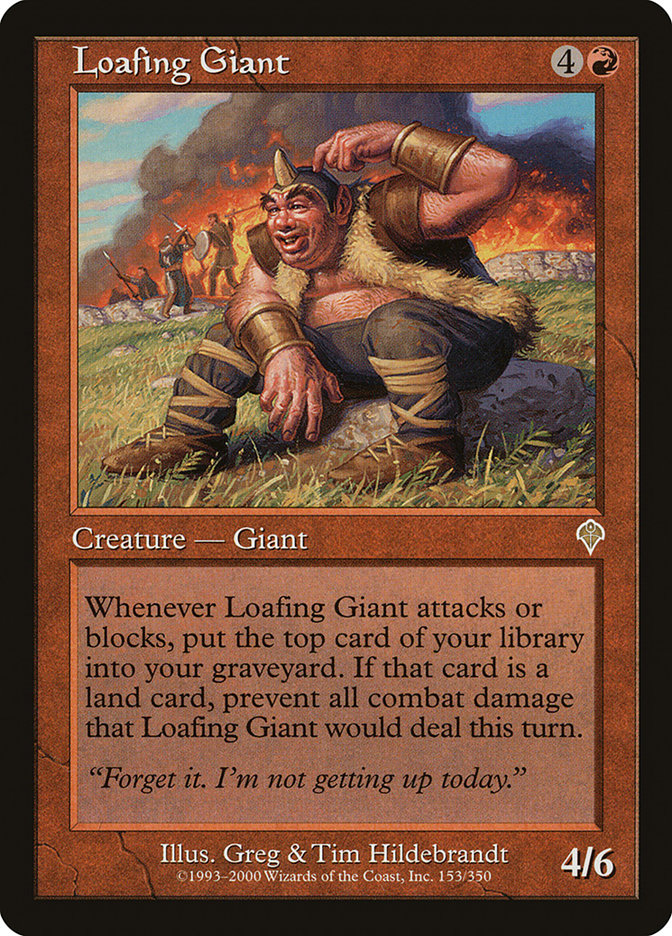 Loafing Giant [Invasion] | Grognard Games