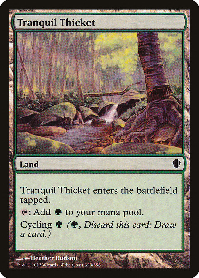 Tranquil Thicket [Commander 2013] | Grognard Games