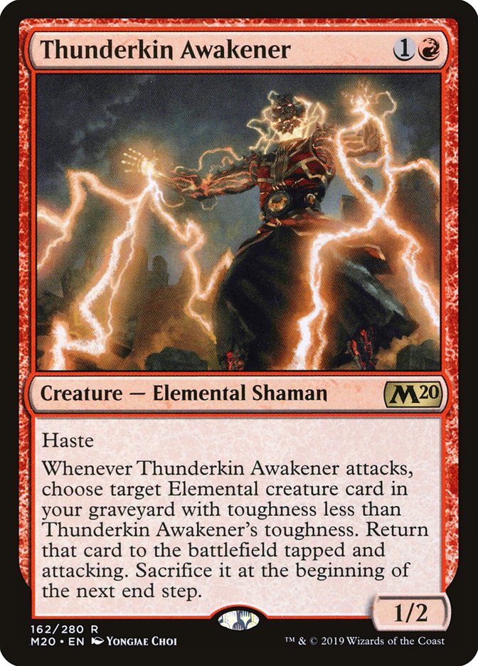 Thunderkin Awakener [Core Set 2020] | Grognard Games