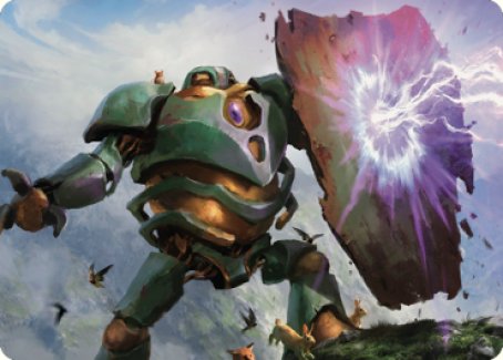 Walking Bulwark Art Card [Dominaria United Art Series] | Grognard Games