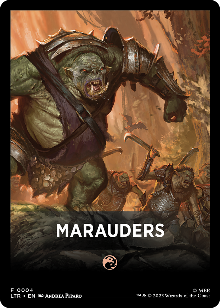 Marauders Theme Card [The Lord of the Rings: Tales of Middle-Earth Tokens] | Grognard Games