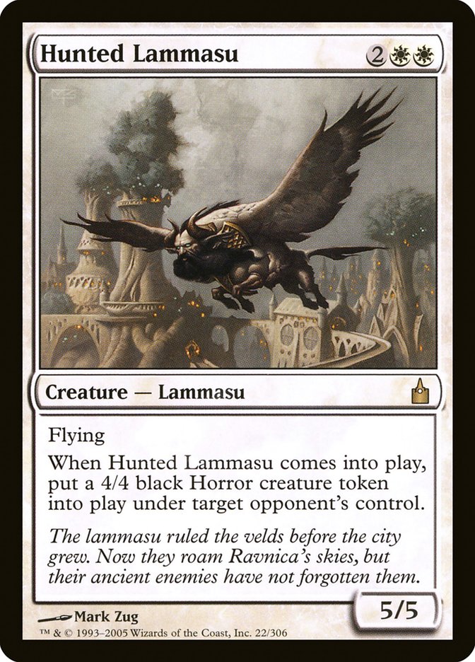 Hunted Lammasu [Ravnica: City of Guilds] | Grognard Games