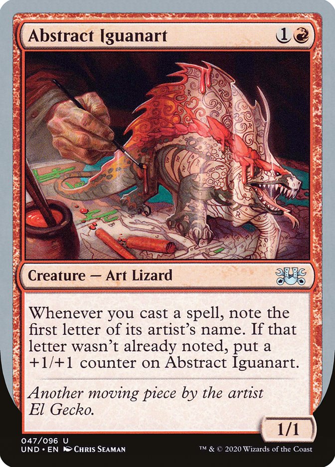 Abstract Iguanart [Unsanctioned] | Grognard Games