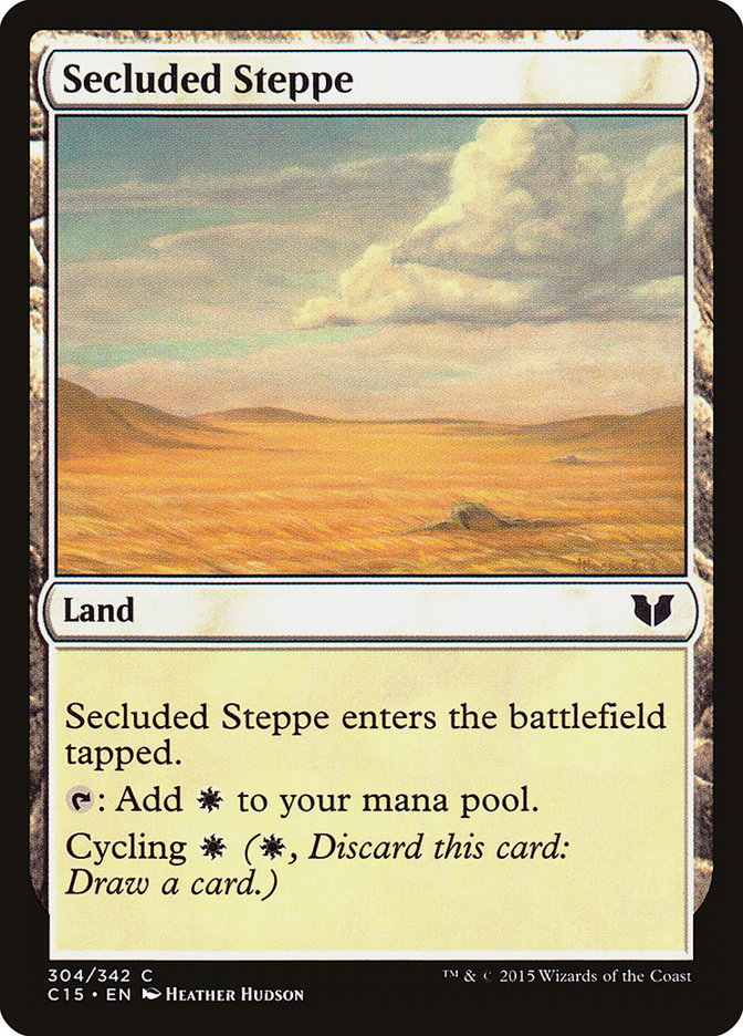 Secluded Steppe [Commander 2015] | Grognard Games