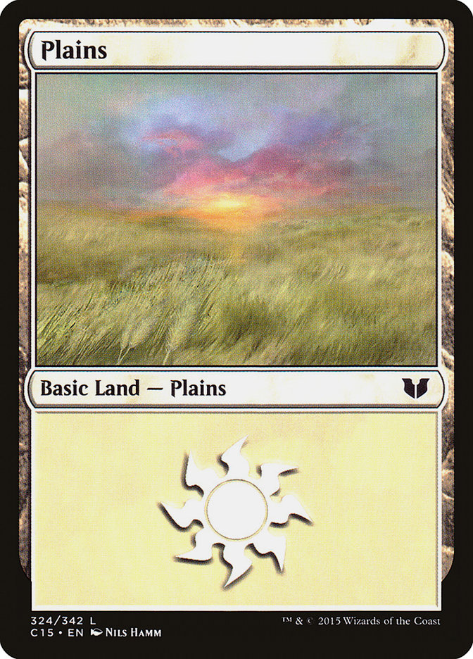 Plains (324) [Commander 2015] | Grognard Games