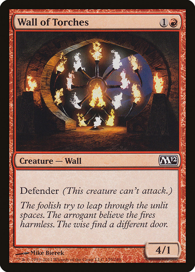 Wall of Torches [Magic 2012] | Grognard Games