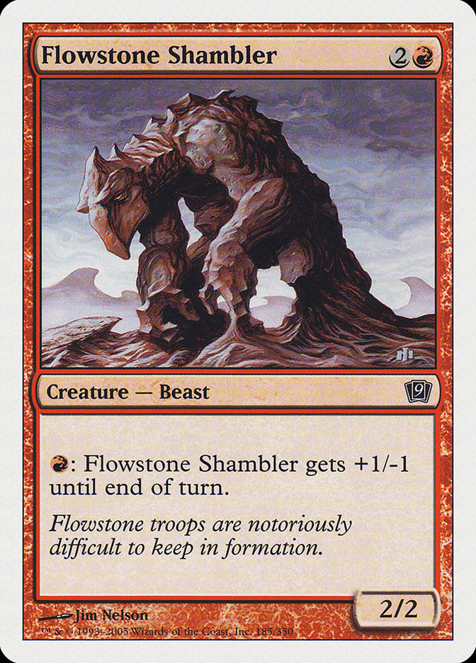 Flowstone Shambler [Ninth Edition] | Grognard Games