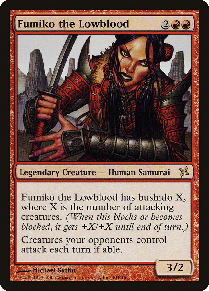 Fumiko the Lowblood [Betrayers of Kamigawa] | Grognard Games