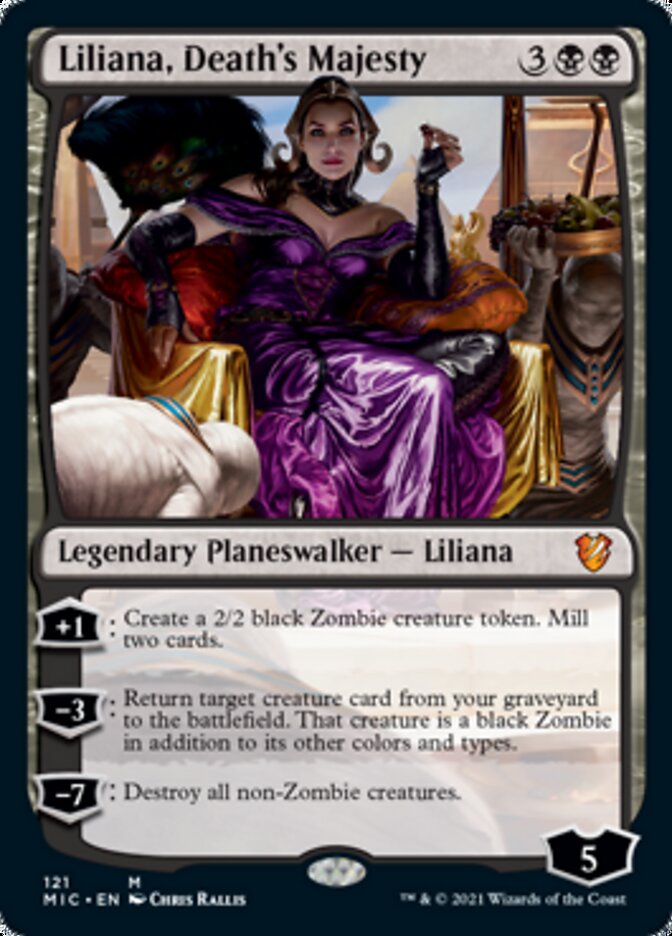 Liliana, Death's Majesty [Innistrad: Midnight Hunt Commander] | Grognard Games