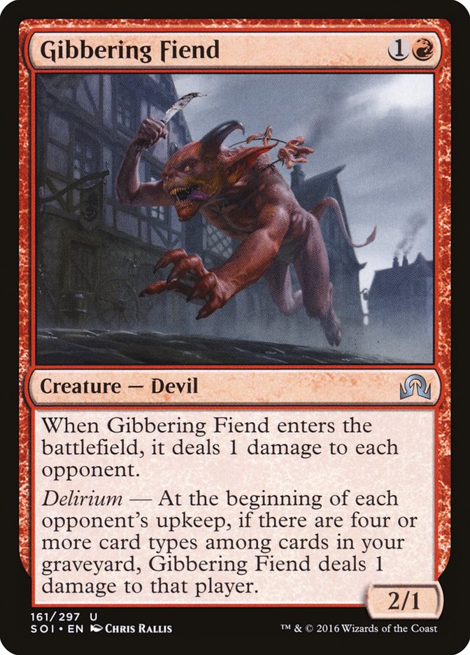 Gibbering Fiend [Shadows over Innistrad] | Grognard Games