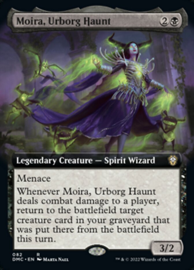 Moira, Urborg Haunt (Extended Art) [Dominaria United Commander] | Grognard Games