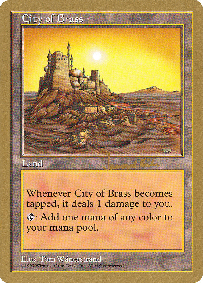 City of Brass (Janosch Kuhn) [World Championship Decks 1997] | Grognard Games