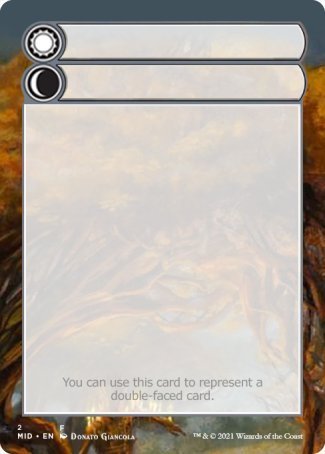 Helper Card (2/9) [Innistrad: Midnight Hunt Tokens] | Grognard Games