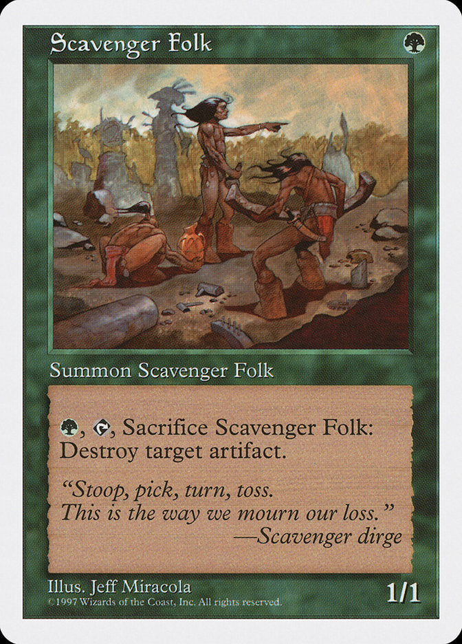 Scavenger Folk [Fifth Edition] | Grognard Games