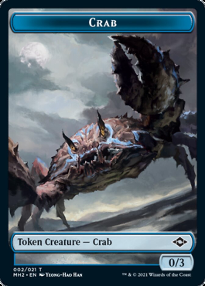 Crab Token [Modern Horizons 2 Tokens] | Grognard Games