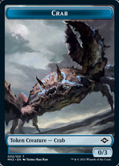 Crab Token // Food Token (18) [Modern Horizons 2 Tokens] | Grognard Games