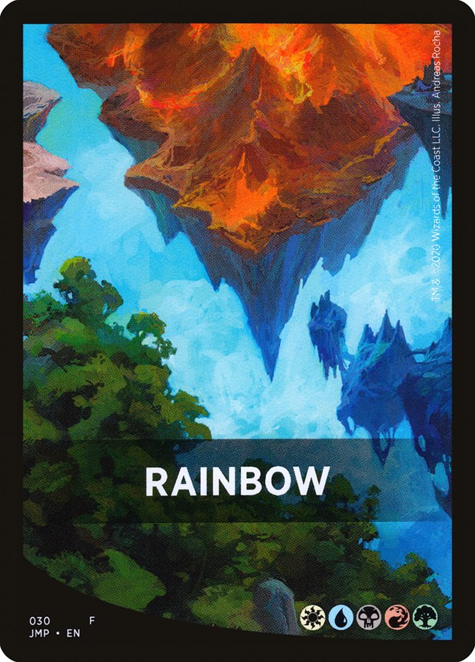 Rainbow Theme Card [Jumpstart Front Cards] | Grognard Games