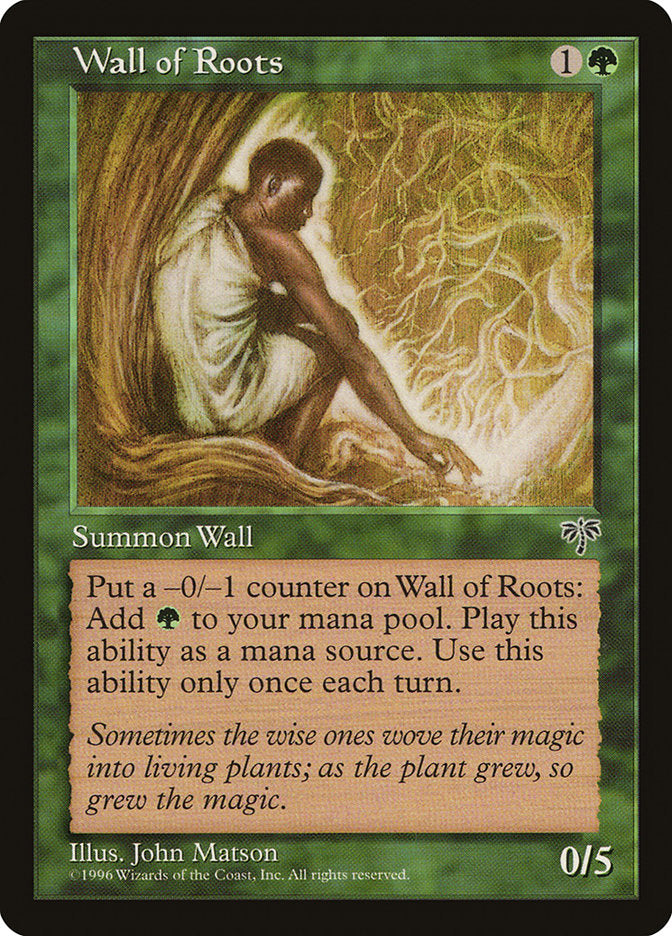 Wall of Roots [Mirage] | Grognard Games