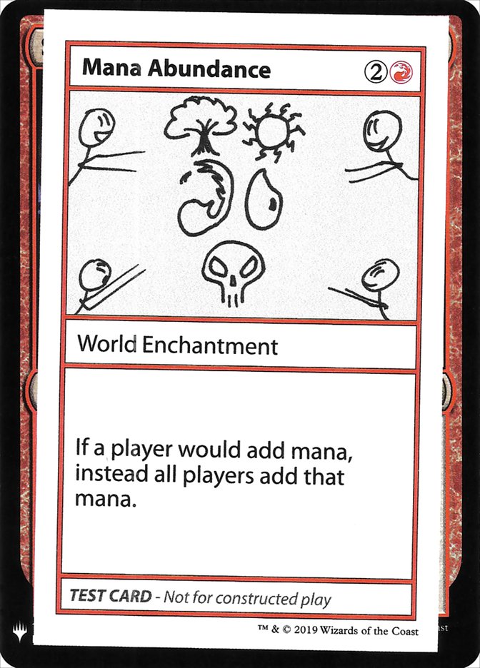 Mana Abundance [Mystery Booster Playtest Cards] | Grognard Games