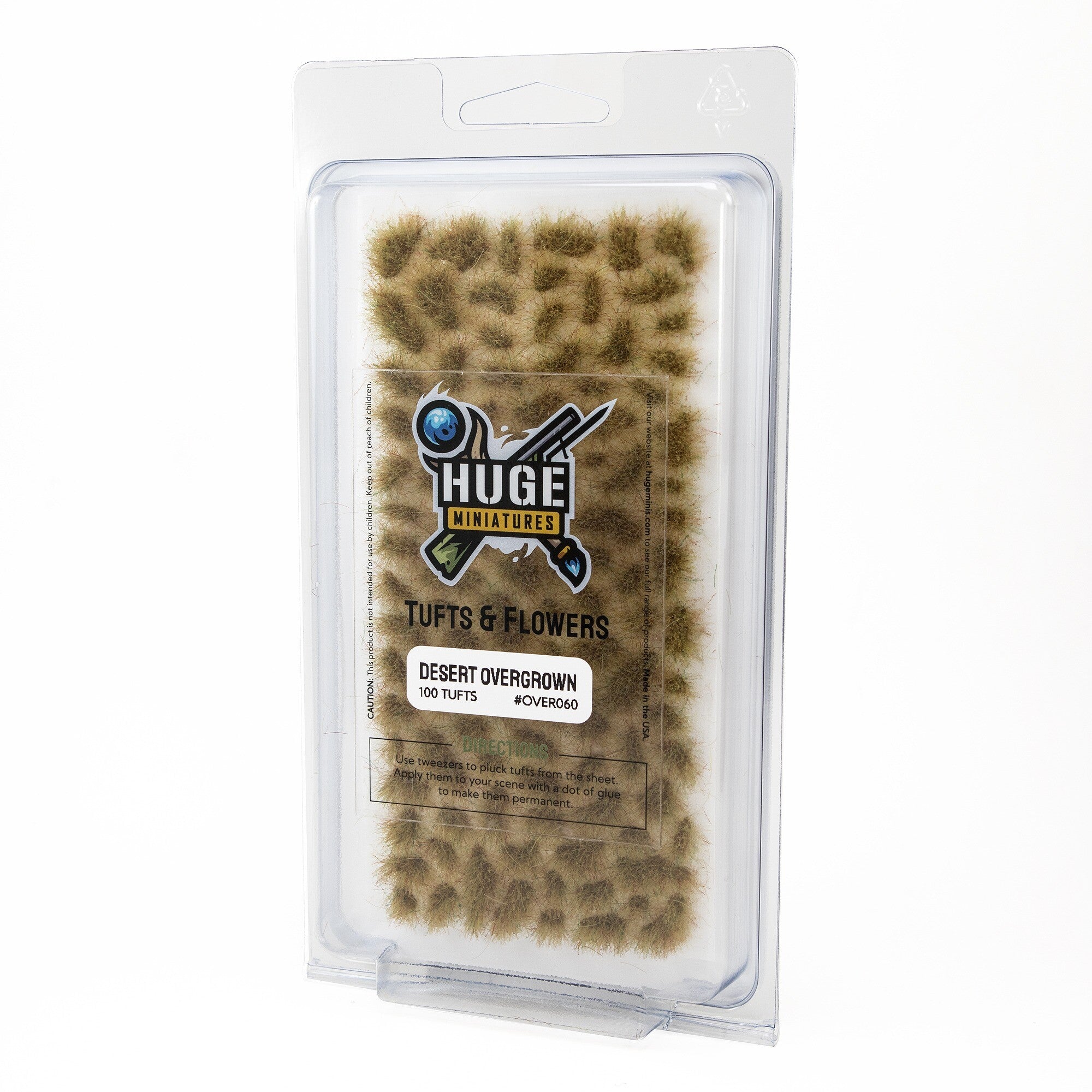 Huge Miniatures Desert Overgrown | Grognard Games