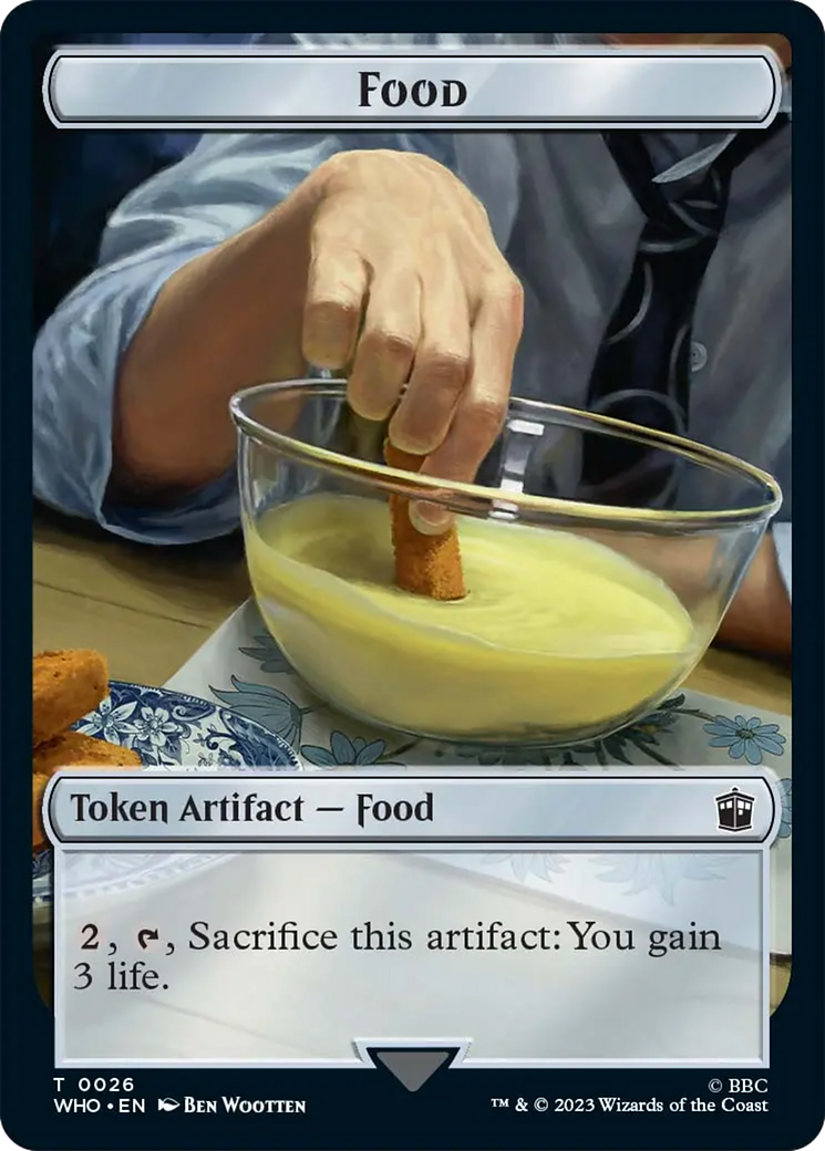 Food Token [Doctor Who Tokens] | Grognard Games