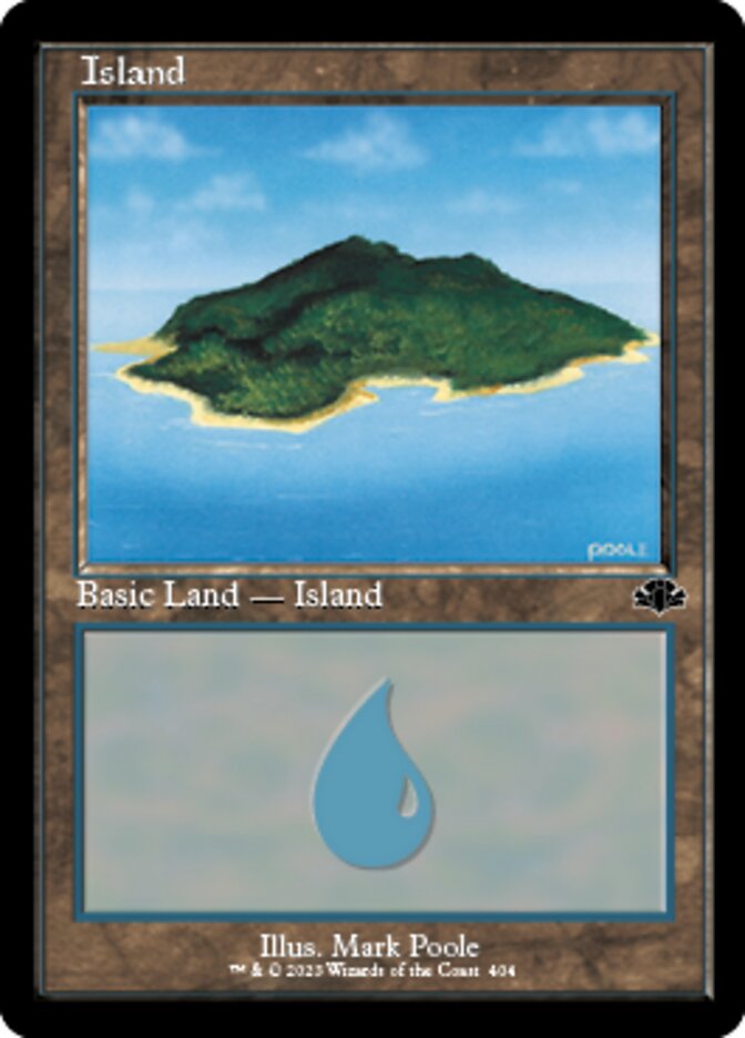 Island (404) (Retro) [Dominaria Remastered] | Grognard Games