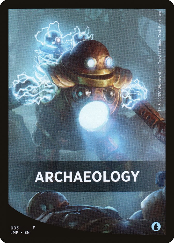 Archaeology Theme Card [Jumpstart Front Cards] | Grognard Games