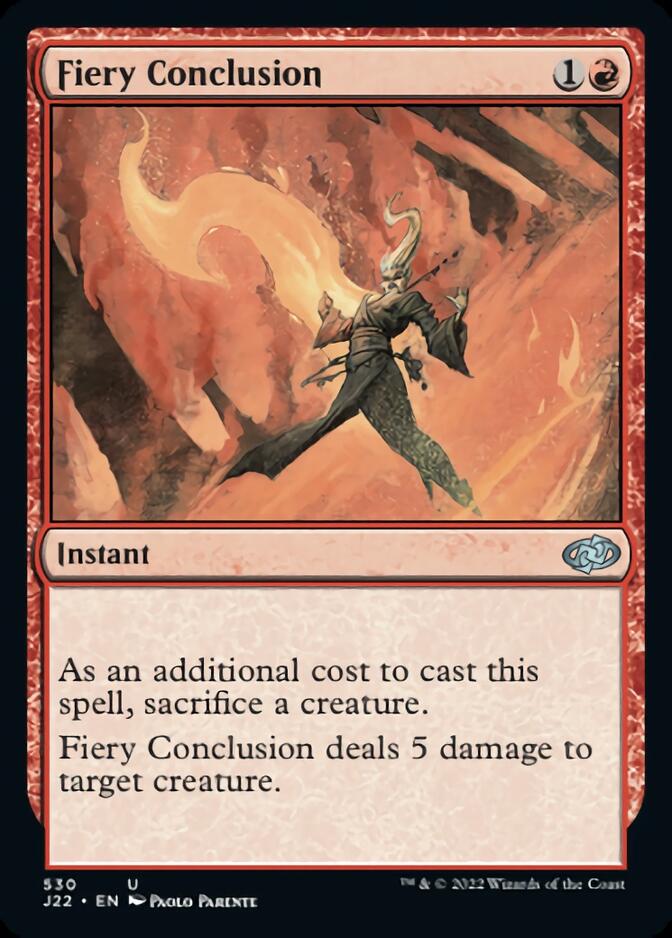 Fiery Conclusion [Jumpstart 2022] | Grognard Games