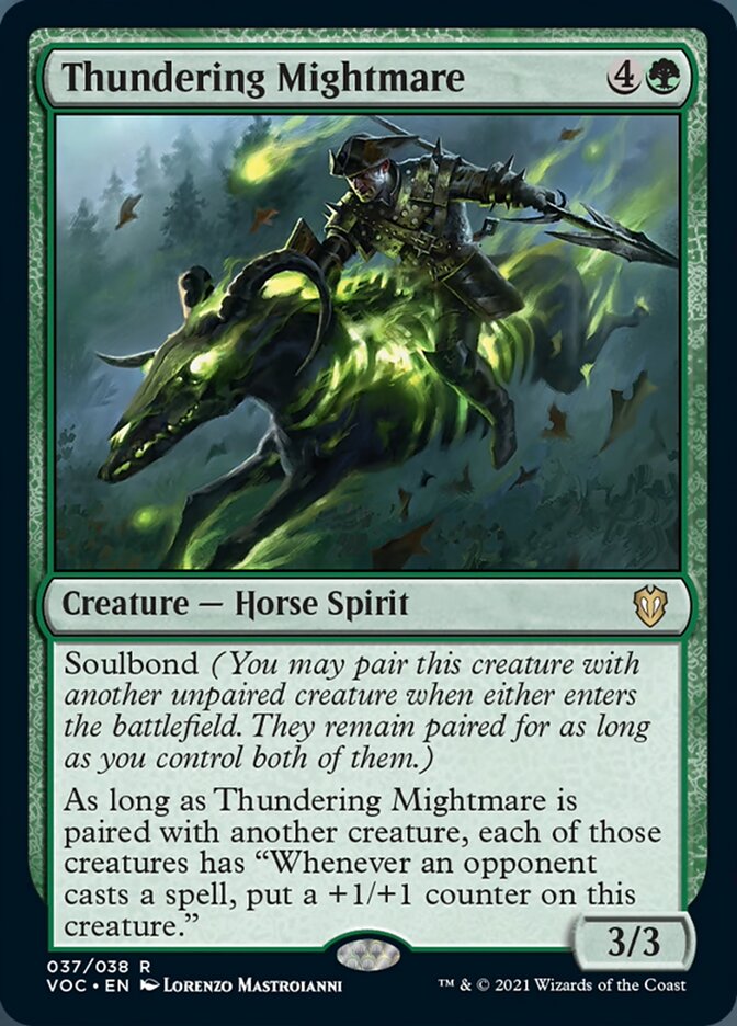 Thundering Mightmare [Innistrad: Crimson Vow Commander] | Grognard Games