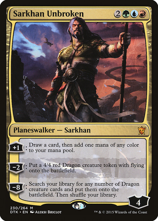 Sarkhan Unbroken [Dragons of Tarkir] | Grognard Games