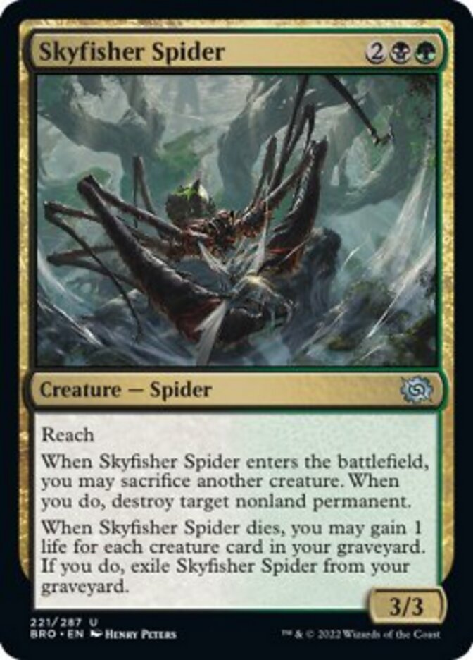 Skyfisher Spider [The Brothers' War] | Grognard Games