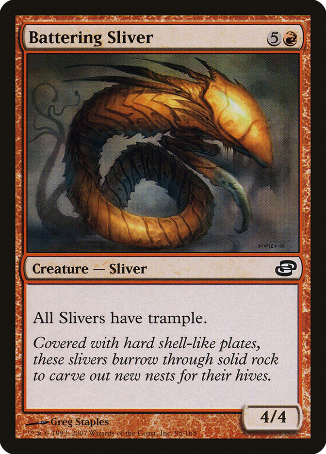 Battering Sliver [Planar Chaos] | Grognard Games