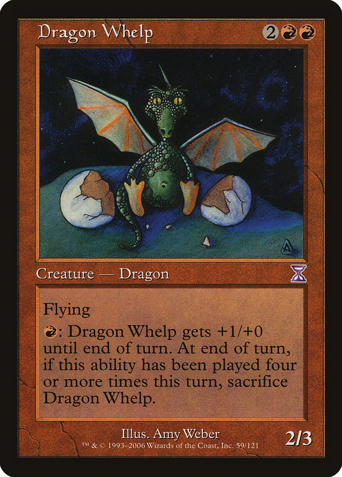 Dragon Whelp [Time Spiral Timeshifted] | Grognard Games
