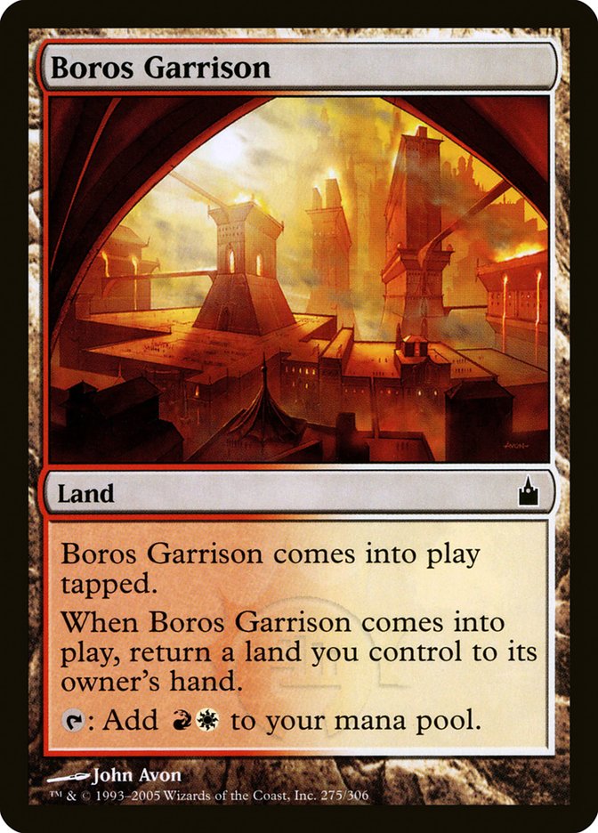 Boros Garrison [Ravnica: City of Guilds] | Grognard Games